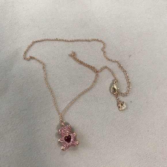 Swarovski pink bear necklace - Picture 8 of 8